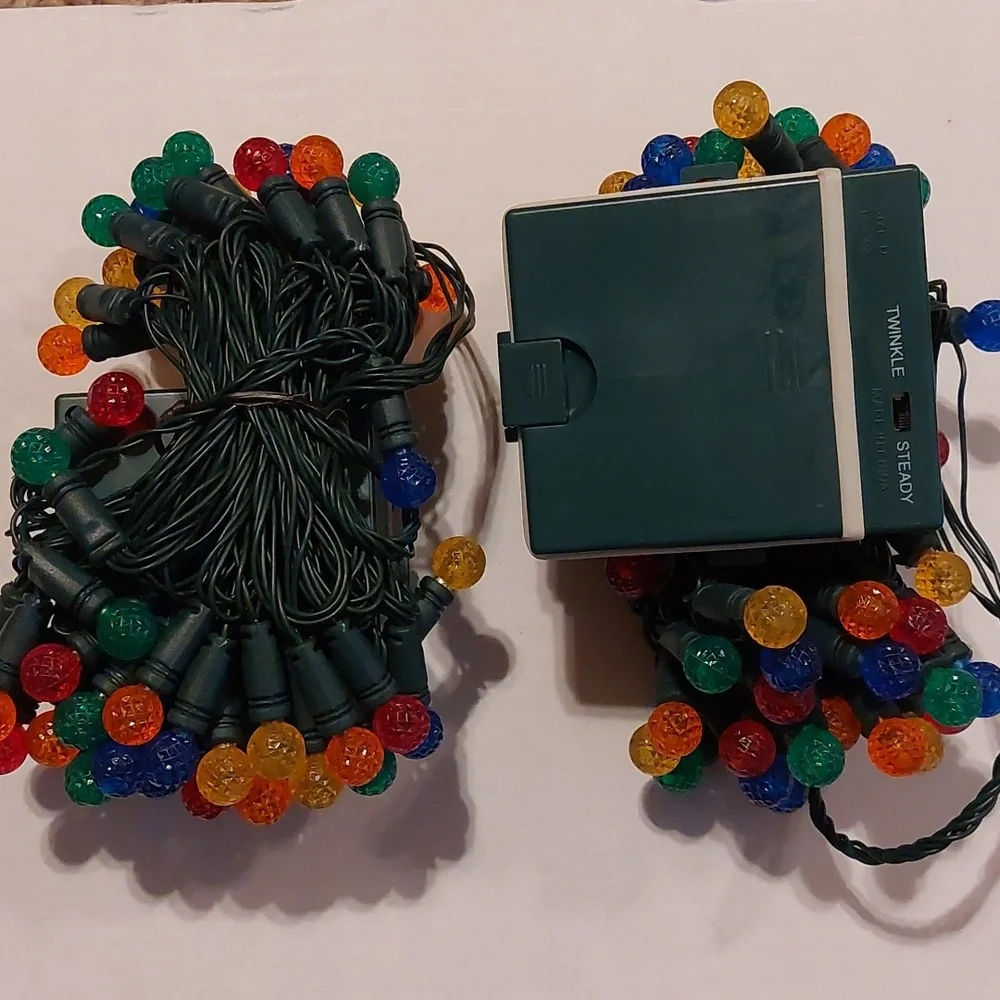 Multicolor Holiday String Lights